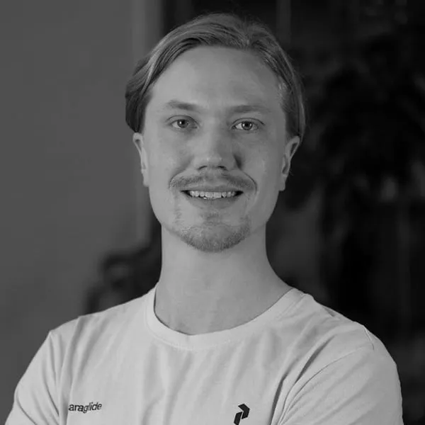 Rasmus Areskoug, Co-founder and CEO of Paraglide